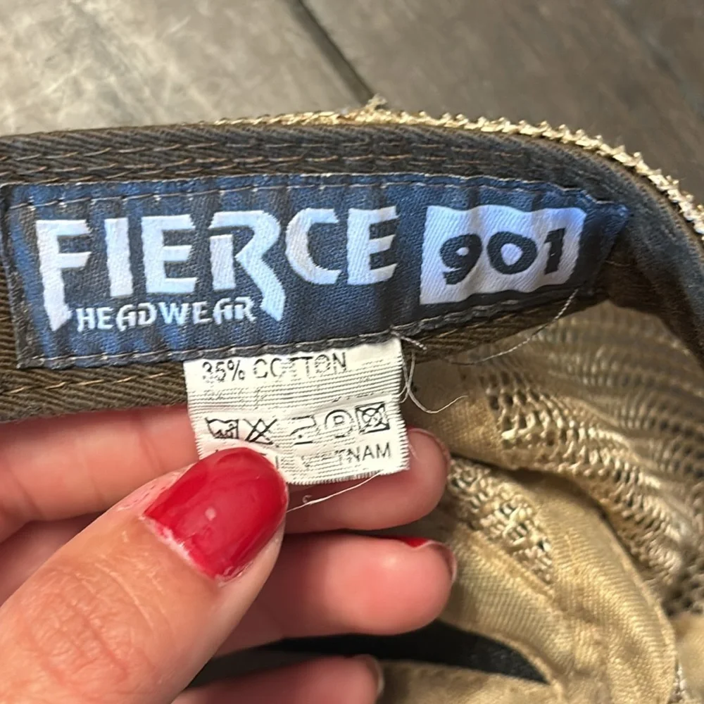 Fierce 901 headwear American flag hat with adjustable back